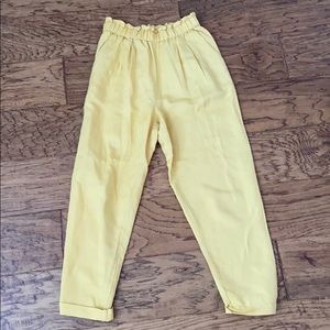 Yellow Women's Trousers